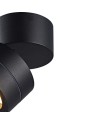 SALER * FOCO // APLIQUE IP65 1L*GX53 NEGRO